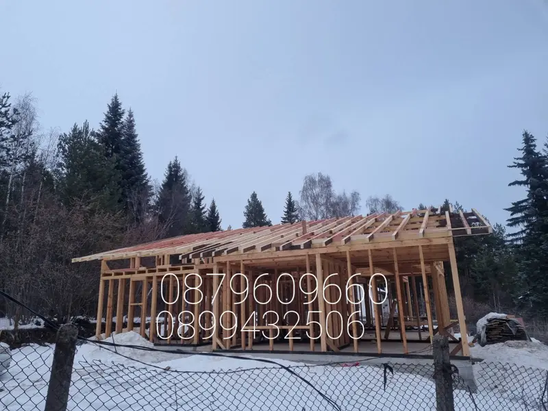 Дървена къща – снимка 73
